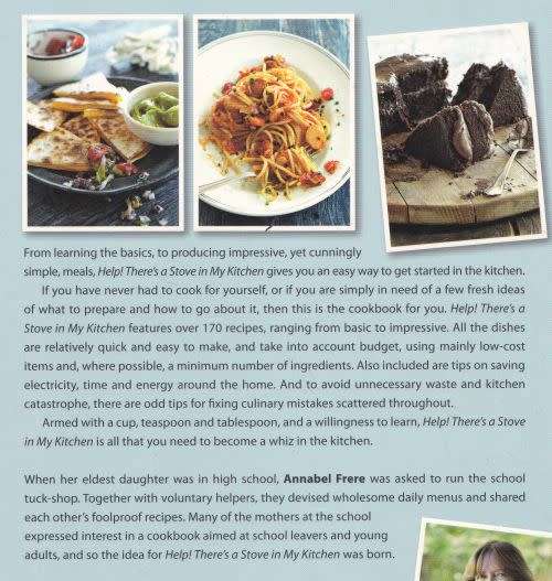 HELP! THERE`S A STOVE IN MY KITCHEN by Annabel Frere