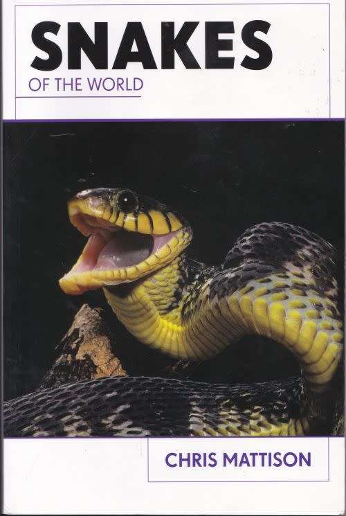 SNAKES OF THE WORLD by Chris Mattison