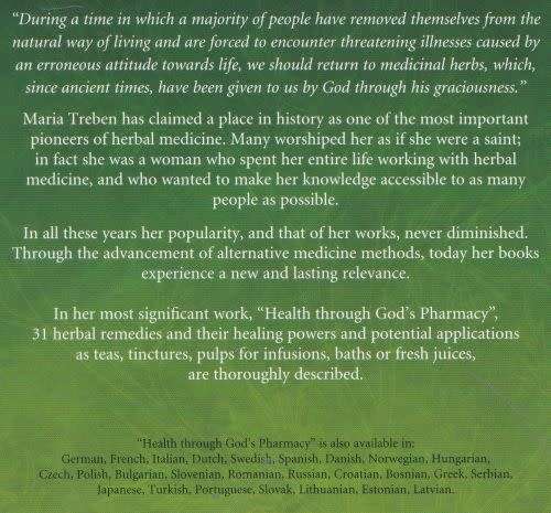 HEALTH THROUGH GOD`S PHARMACY by Maria Treben