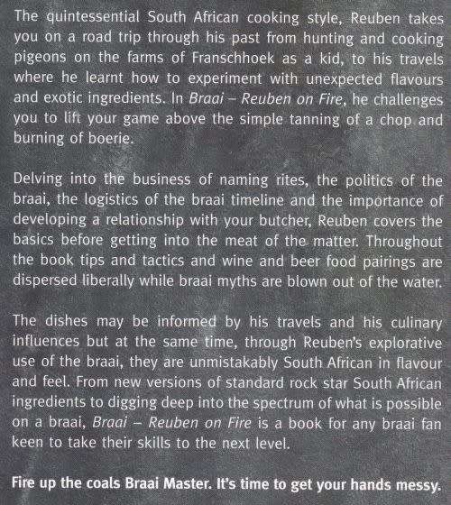 BRAAI REUBEN ON FIRE