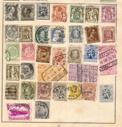 WORLD STAMPS C25 (13 Pages)