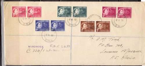 SOUTH WEST AFRICA (1953) - 2 Covers