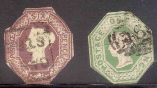 GREAT BRITAIN (Embossed Issues - 1847 - 54)