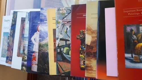 GLOSSY ART CATALOGUES