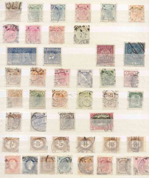 AUSTRIA IN STOCK BOOK