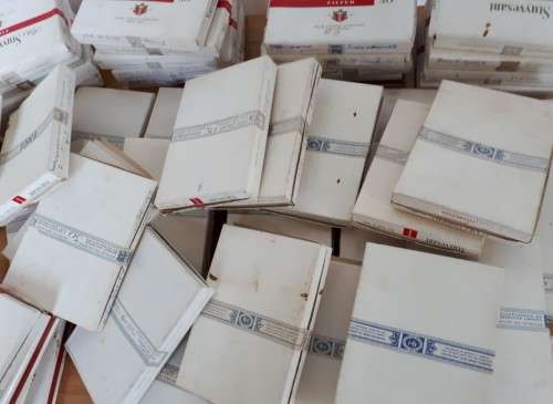 CIGARETTE BOX (Tax labels)