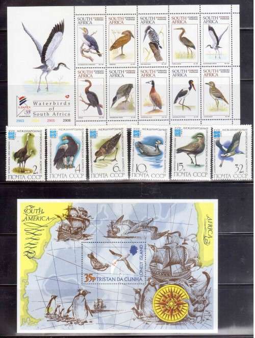 BIRDS OF THE WORLD (3 Pages) - B