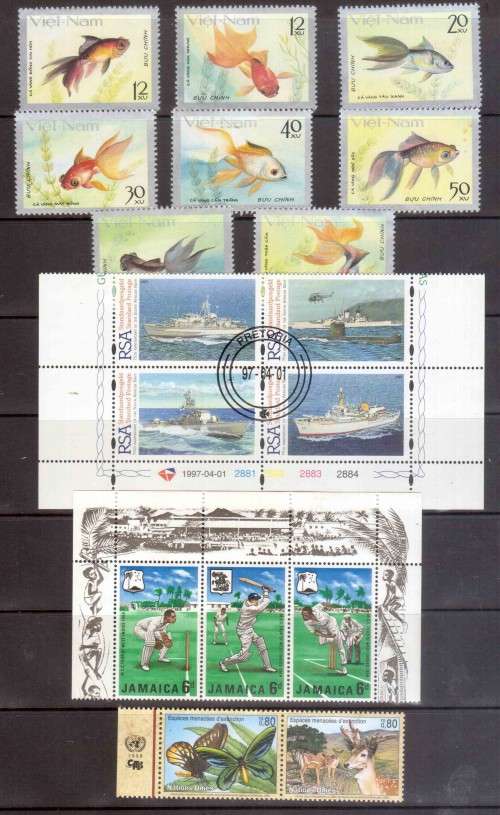 WORLD ON STOCK CARDS (D)