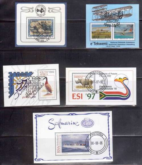 SOUTH AFRICA (5 Sheetlets)