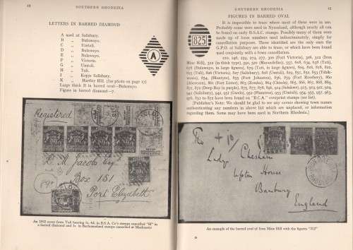 THE CANCELLATIONS OF THE RHODESIAS and NYASALAND