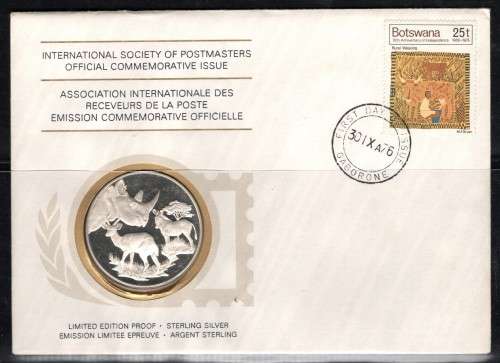 BOTSWANA (Sterling Silver Proof coin)