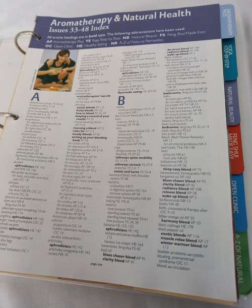 AROMATHERAPY and NATURAL HEALTH SERIES