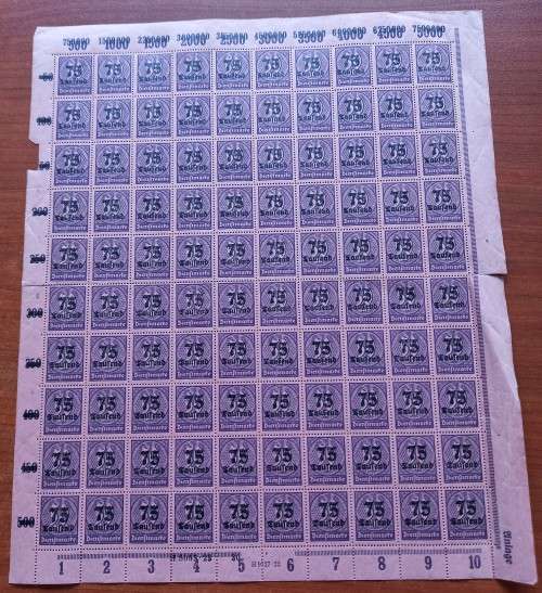 GERMANY (Full Sheet)