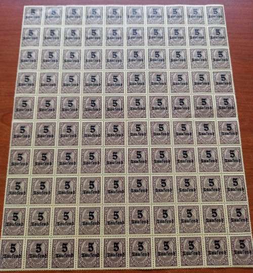 GERMANY (Full Sheet)