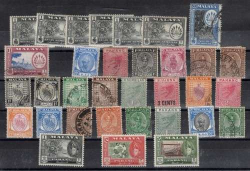 MALAY STATES (3 Cards)