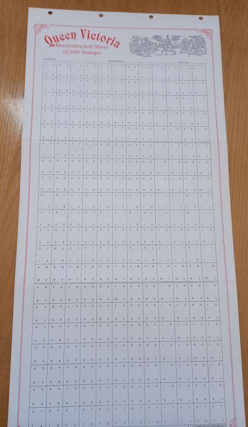 QUEEN VICTORIA (Reconstructed Sheet)