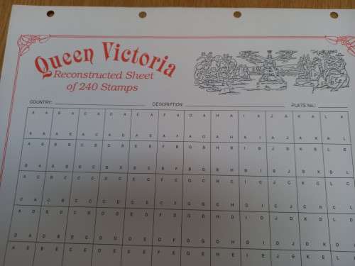 QUEEN VICTORIA (Reconstructed Sheet)