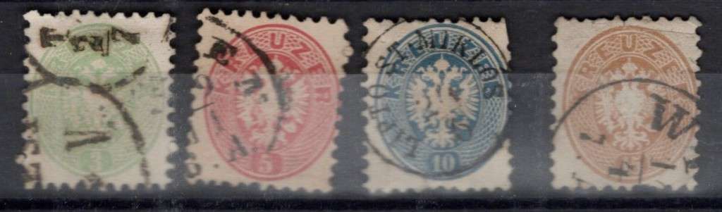 AUSTRIA (1863 Arms of Austria)