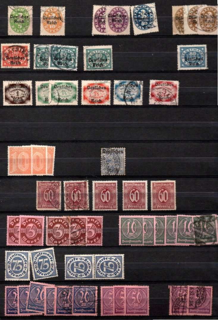 GERMAN EMPIRE (E) - 4 Pages