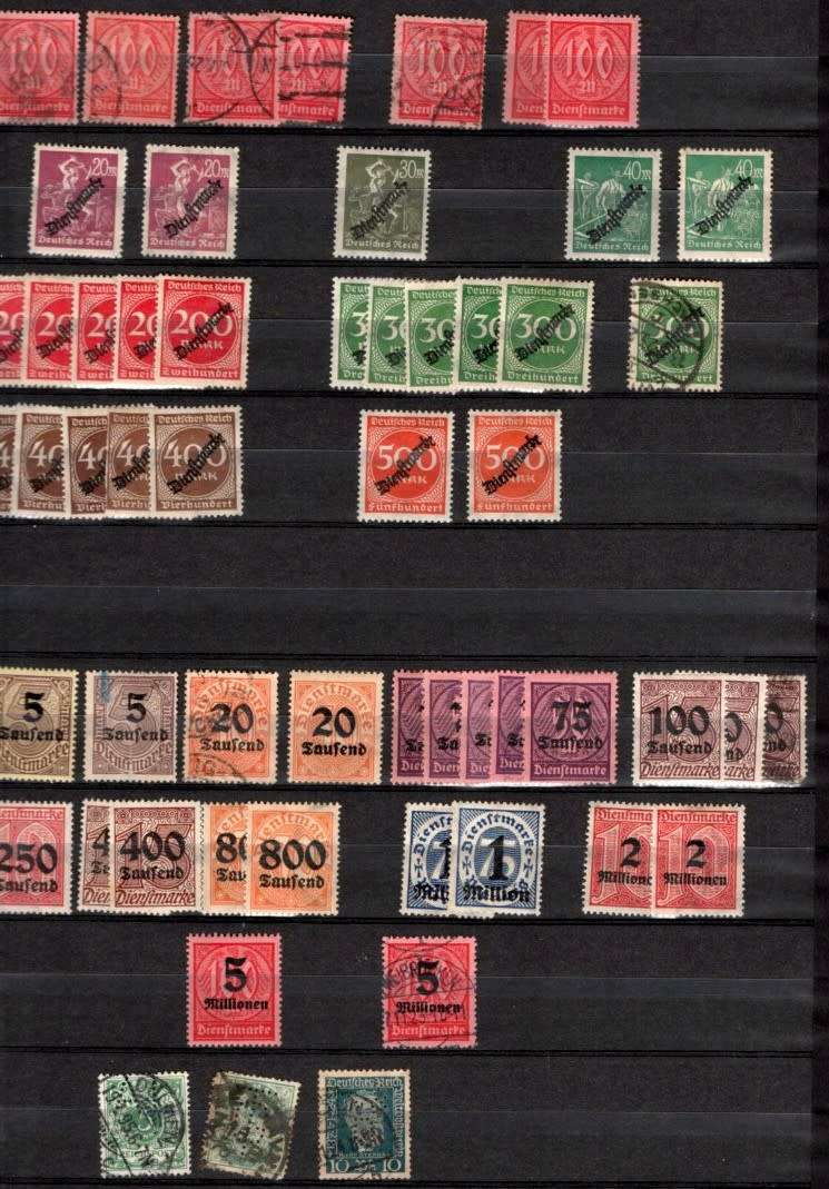 GERMAN EMPIRE (E) - 4 Pages