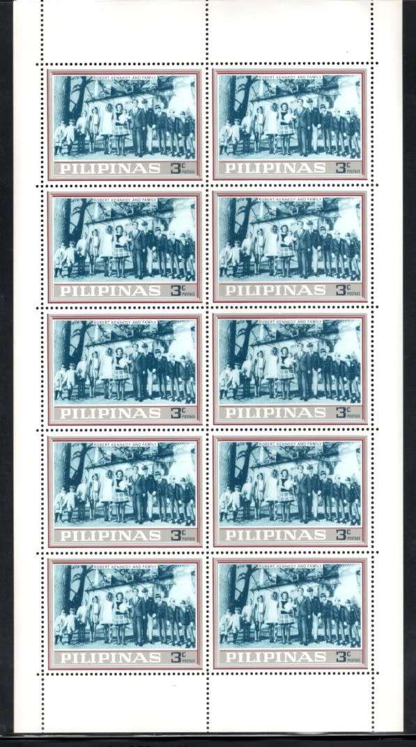 PHILIPPINES (1968) - FULL SHEETS
