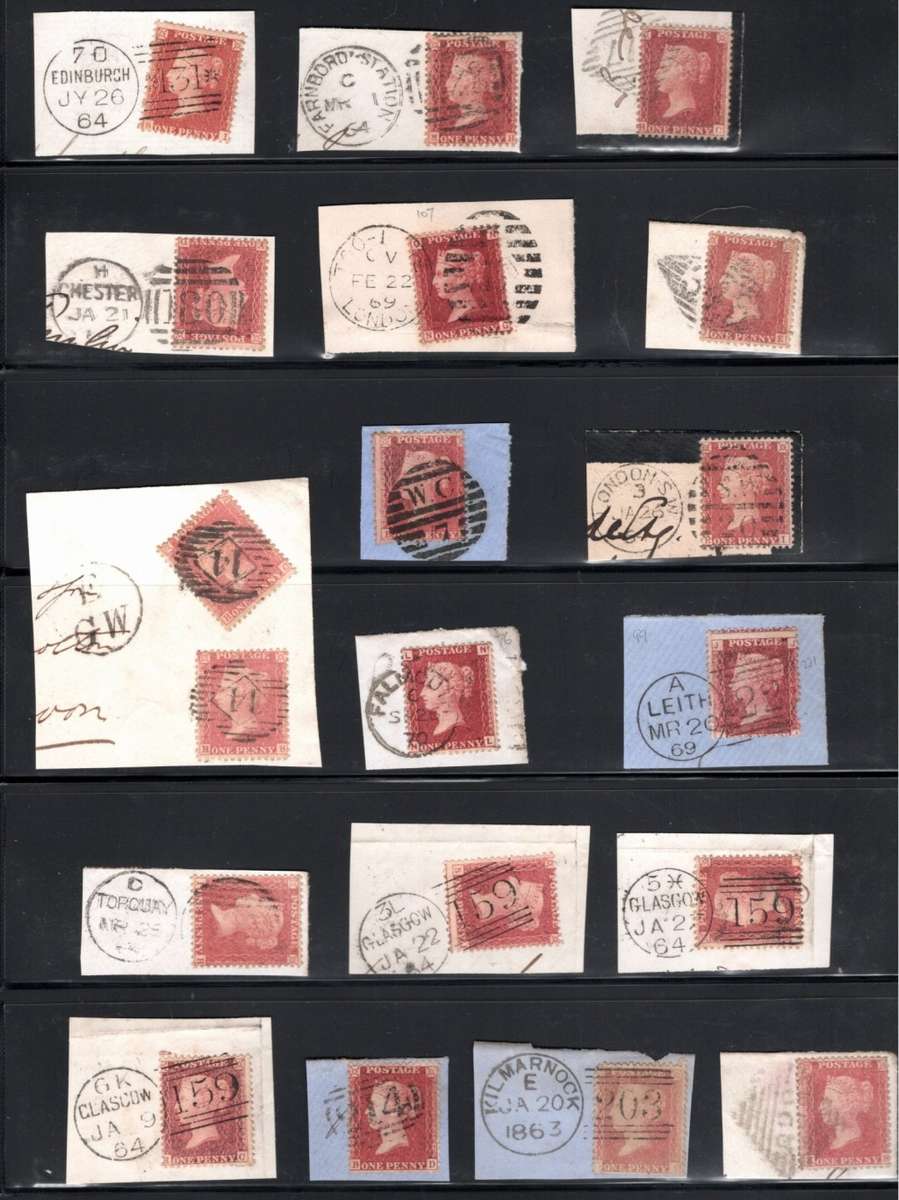 GREAT BRITAIN (Postmarks) A