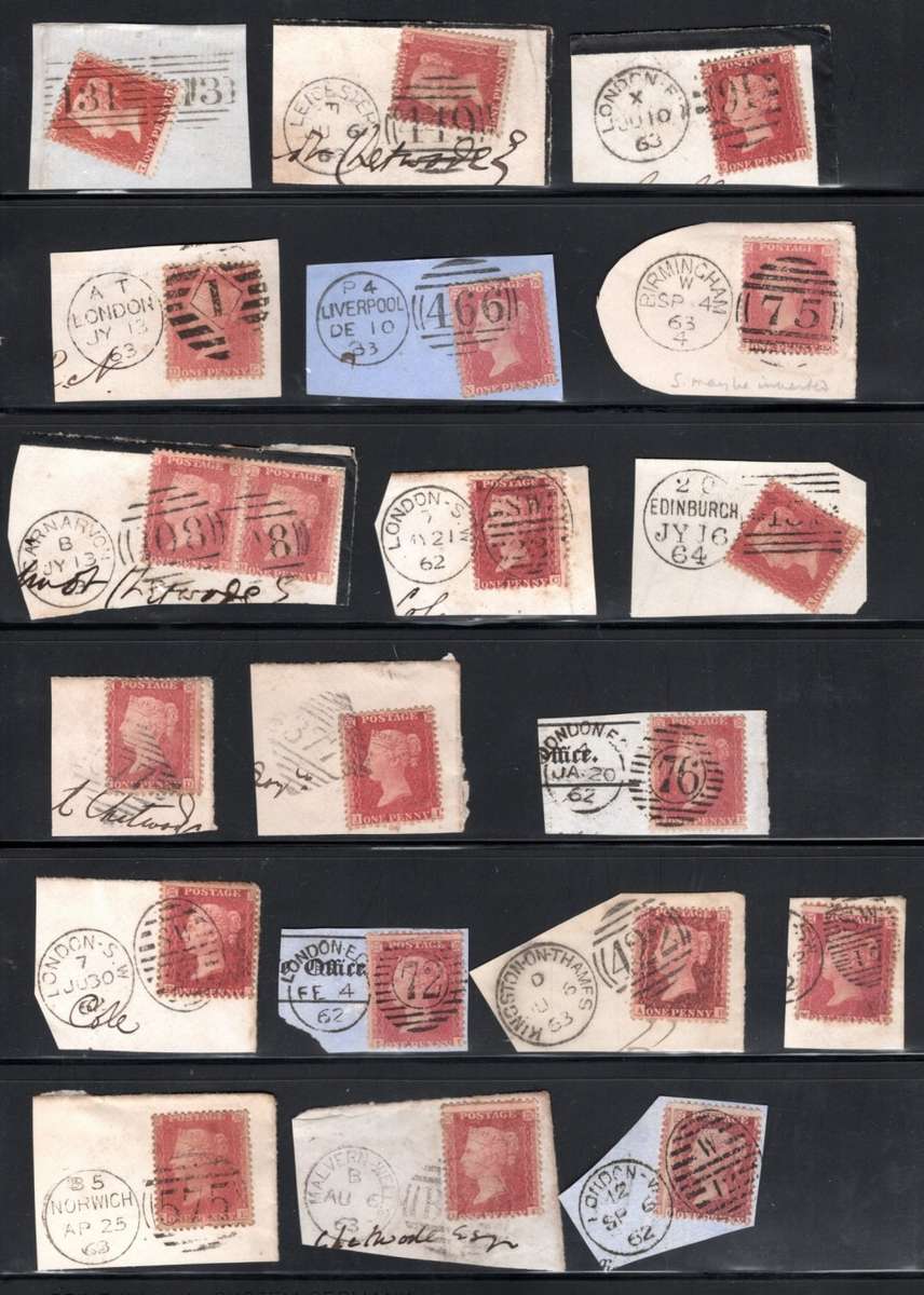 GREAT BRITAIN (Postmarks) B