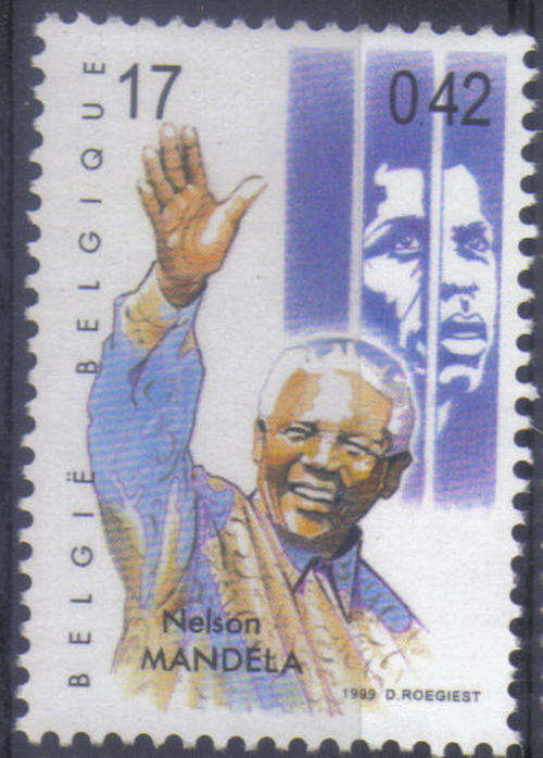 NELSON MANDELA MNH AS ISSUED IN BELGUIM
