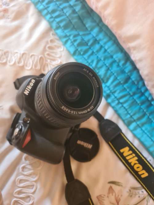 Nikon D3100 with Nikon 18-55mm lens