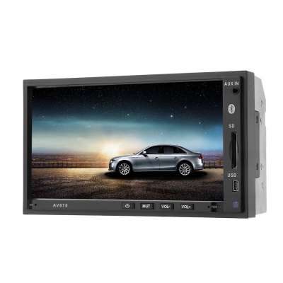 New-7-Inch-Touch-Screen-Car-Bluetooth-FM-MP5-Slot-Aux-Input-DVD-Player
