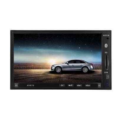 New-7-Inch-Touch-Screen-Car-Bluetooth-FM-MP5-Slot-Aux-Input-DVD-Player