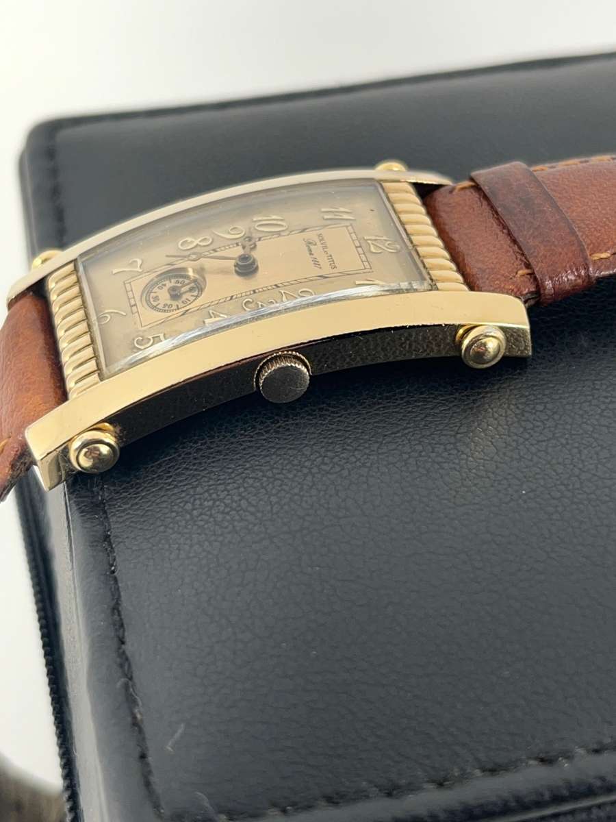 Rare Titus gents tank watch