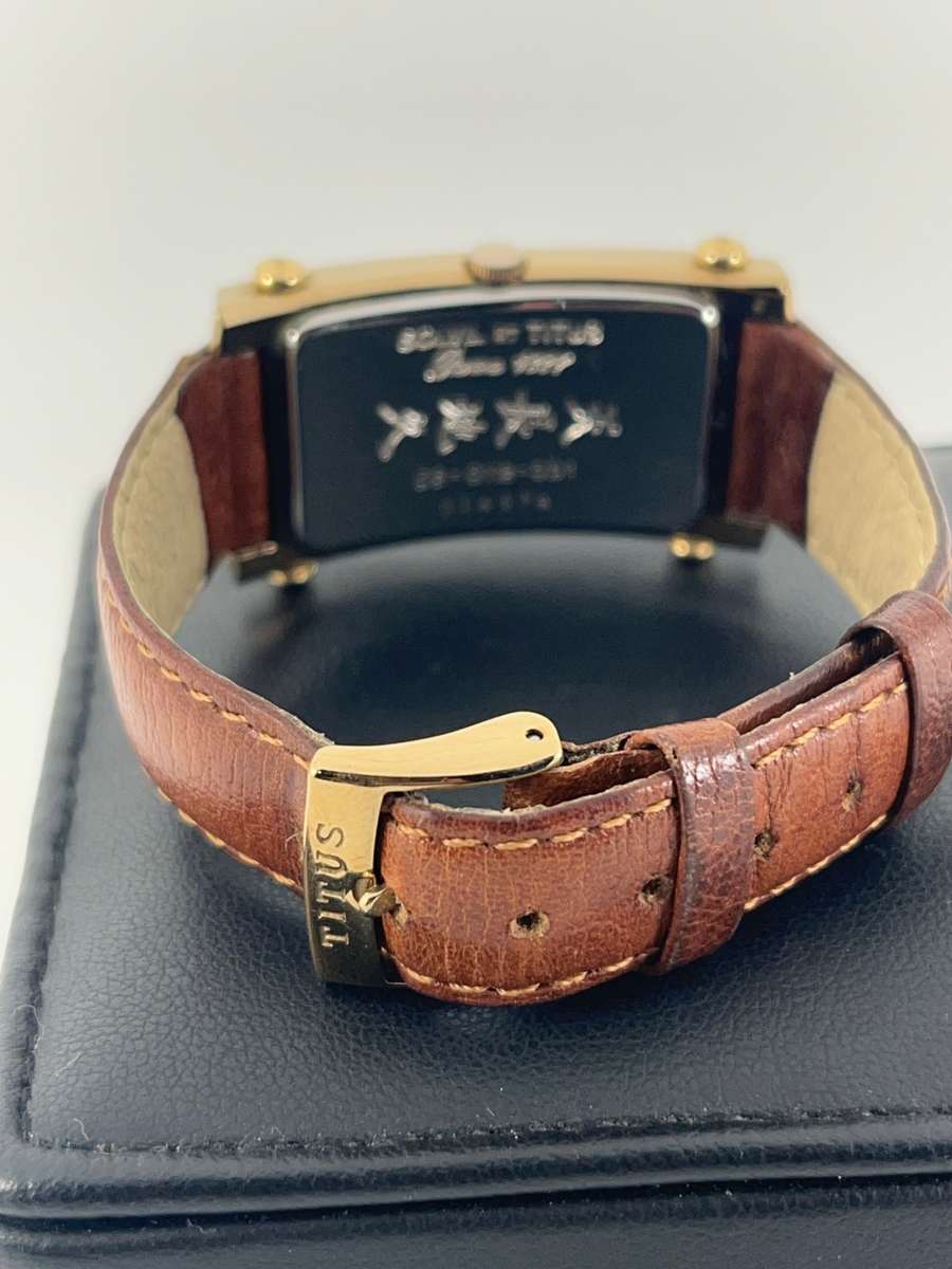 Rare Titus gents tank watch