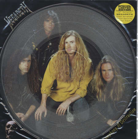 Megadeth - Symphony of destruction - clear disc