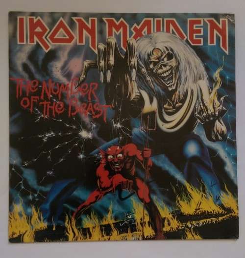 Iron Maiden - The number of the beast - 12 inch VINYL LP