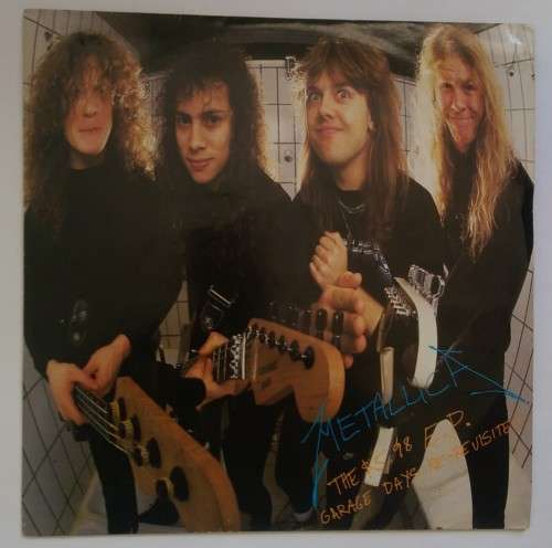 Metallica 12 inch single (45 rpm) - The $5.98 E.P. Garage days revisited