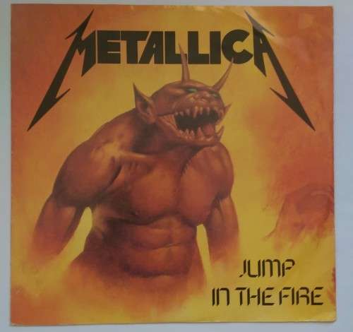Metallica 12 inch single (45 rpm) - Jump in the fire