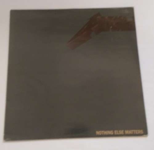 Metallica 12 inch single (45 rpm) - Nothing else matters