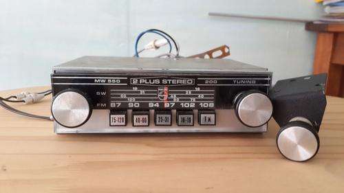 Stunning vintage Philips car radio, with remote control