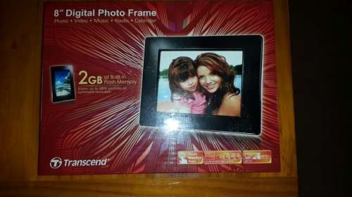 Transcend 8" digital photo frame