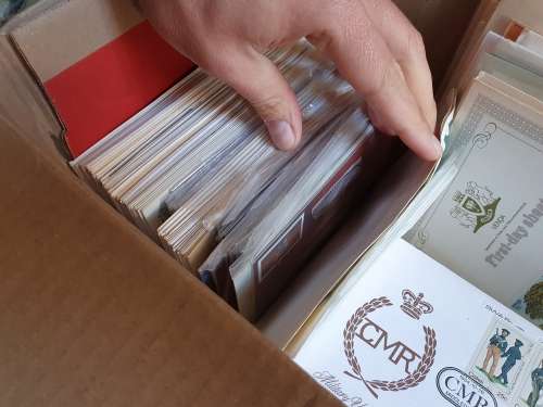 Large lot of mixed stamps and covers