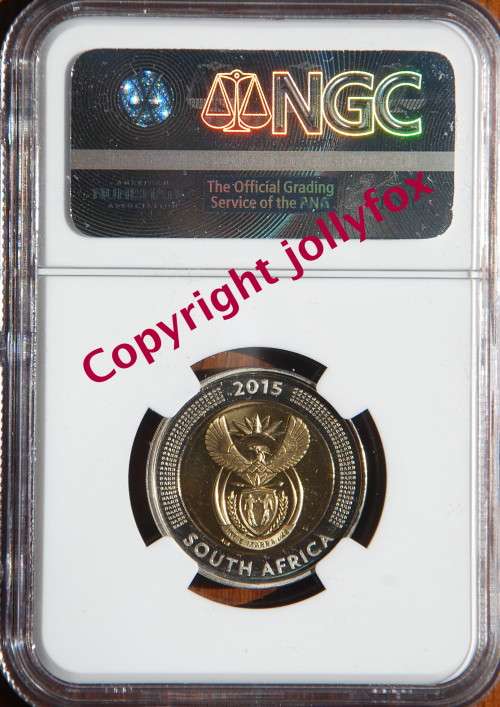 *** PRICE REDUCED!! Near Perfect! ** 2015 Griqua Town R5 NGC PF 69 UC!! ***