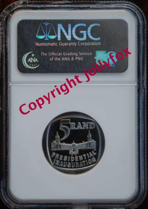 *** ULTRA RARE - ONLY 53 IN THE WORLD!! *** 1994 INAUGURATION R5 PF67 CAMEO NGC GRADED !!! ***