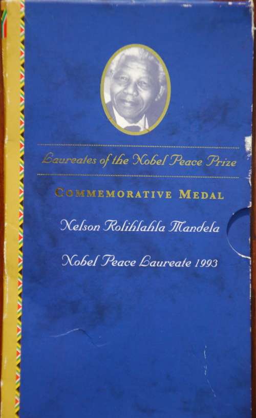 *** 1993 MINT OF NORWAY 1/10 OZ GOLD MANDELA NOBEL PEACE PRIZE WINNER ***