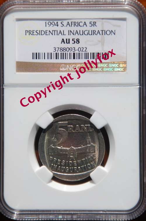 *** AWESOME SET OF BUILDINGS FACING FRONT - 1994 INAUGURATION R5 FROM AU58 TO MS 66!! ***