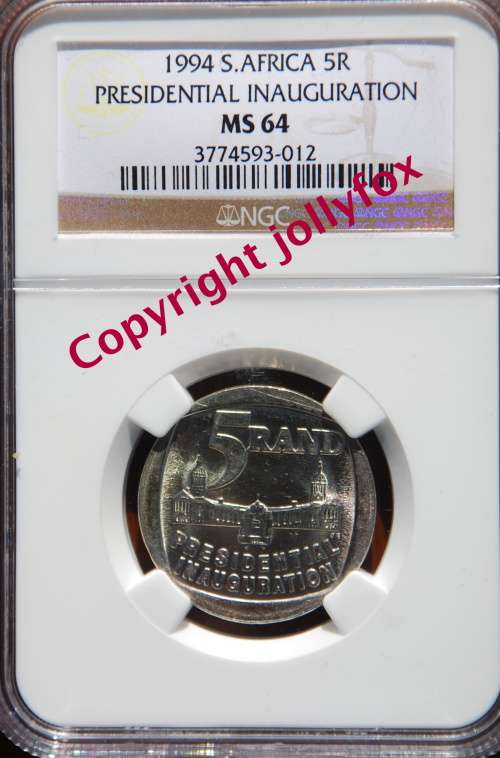 *** AWESOME SET OF BUILDINGS FACING FRONT - 1994 INAUGURATION R5 FROM AU58 TO MS 66!! ***