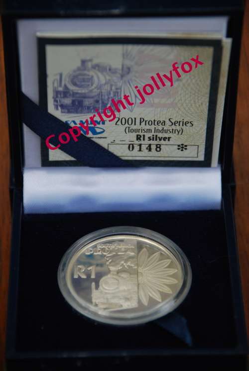 *** 2001 SILVER R1 TOURISM PROOF IN SAM BOX WITH COA AT LOW START!! ***