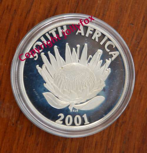 *** 2001 SILVER R1 TOURISM PROOF IN SAM BOX WITH COA AT LOW START!! ***