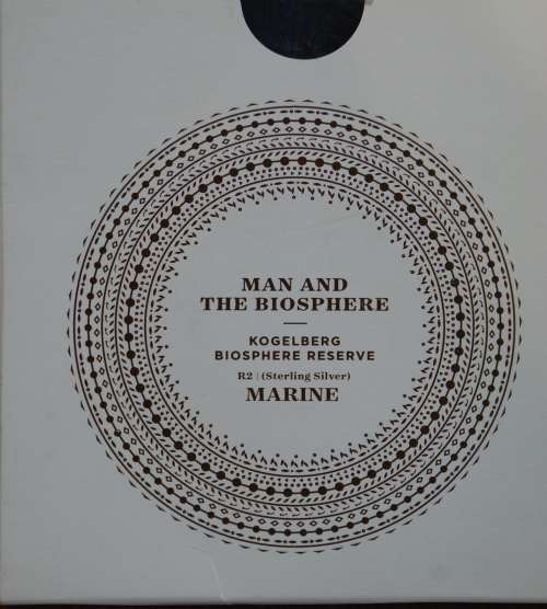 *** LIMITED EDITION: 2015 SILVER R2 MAN & THE BIOSPHERE (KOGELBERG) - MARINE - WITH COA (#38)