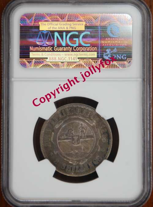 *** 1895 2 Shillings XF 45 NGC Graded at BARGAIN Price!! (Hern`s Value for EF R12000!!) ***